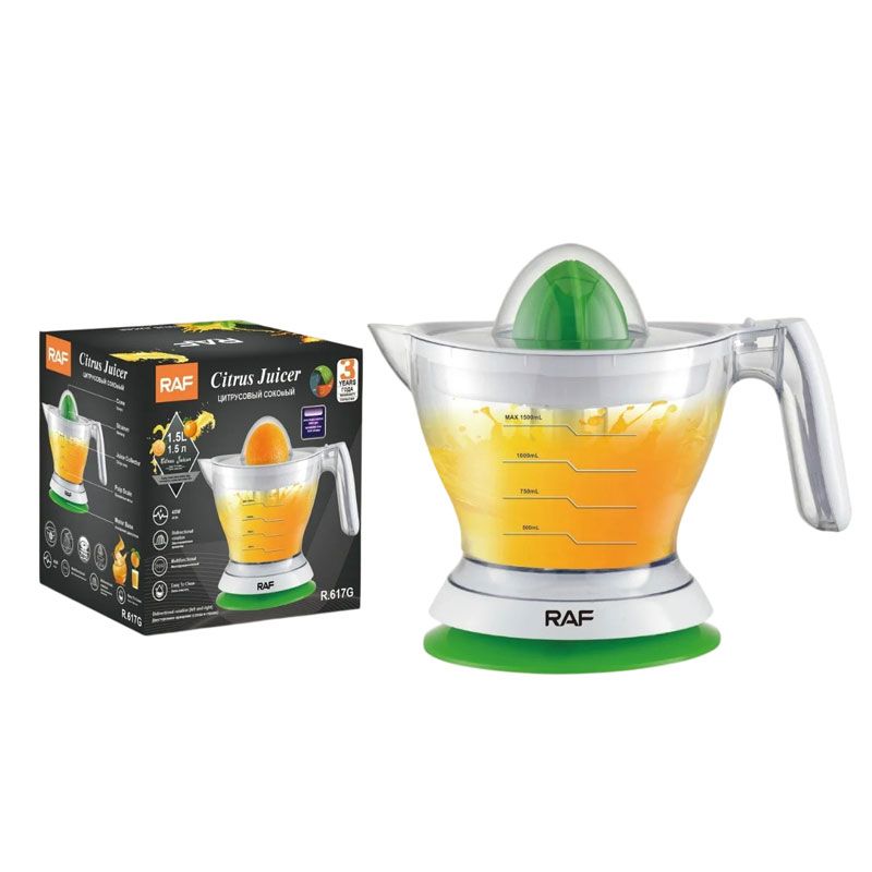 Raf Ηλεκτρικός Στίφτης 40W 1.0L R.617G - Citrus Juicer RAF