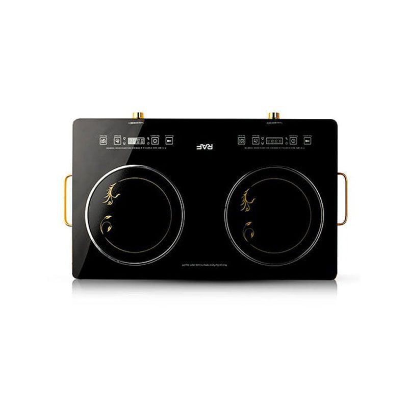 RAF Επιτραπέζια Εστία Κεραμική Διπλή 7000W R.8088 - Infrared Cooker R.8088 RAF