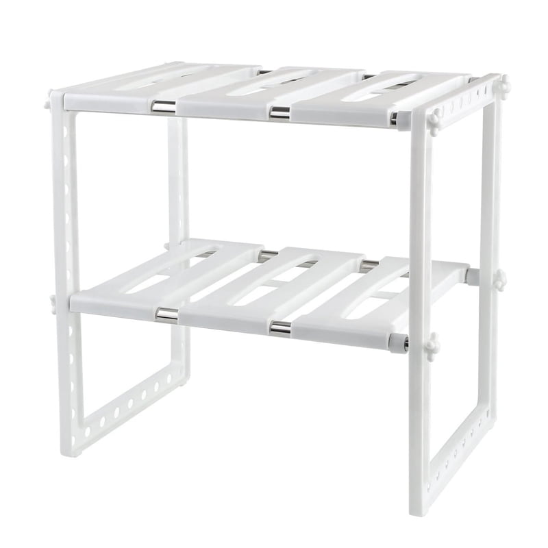 HFXQ Βάση Οργάνωσης Κουζίνας Διόροφη 50-70cm - Pool Space Arrangement Frame Kitchen Shelf Rack HFXQ