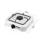 RAF Επιτραπέζια εστία υγραερίου μονή R.8032 - Portable Gas Stove RAF