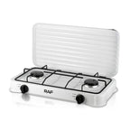 RAF Επιτραπέζια εστία υγραερίου διπλή R.8033 - Portable Gas Stove RAF
