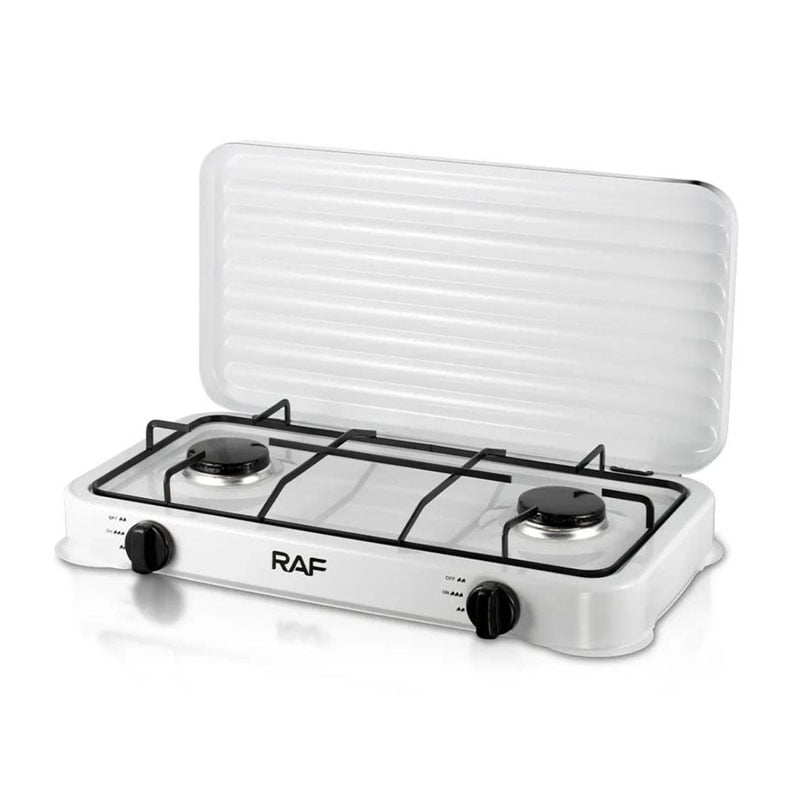 RAF Επιτραπέζια εστία υγραερίου διπλή R.8033 - Portable Gas Stove RAF