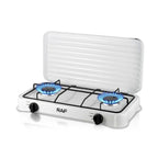 RAF Επιτραπέζια εστία υγραερίου διπλή R.8033 - Portable Gas Stove RAF