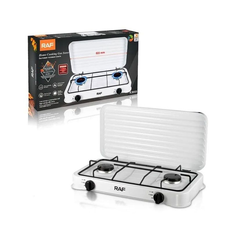 RAF Επιτραπέζια εστία υγραερίου διπλή R.8033 - Portable Gas Stove RAF