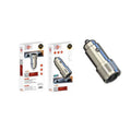 Wisdomup Φορτιστής Αυτοκινήτου με 2 θύρες CC-12 30W - PD + Fast car charger Wisdomup