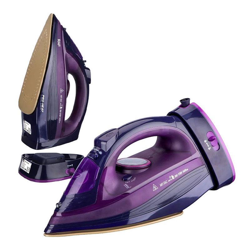 RAF Ηλεκτρικό Σίδερο Ατμού 2400W R.1210P - Electric Steam Iron RAF
