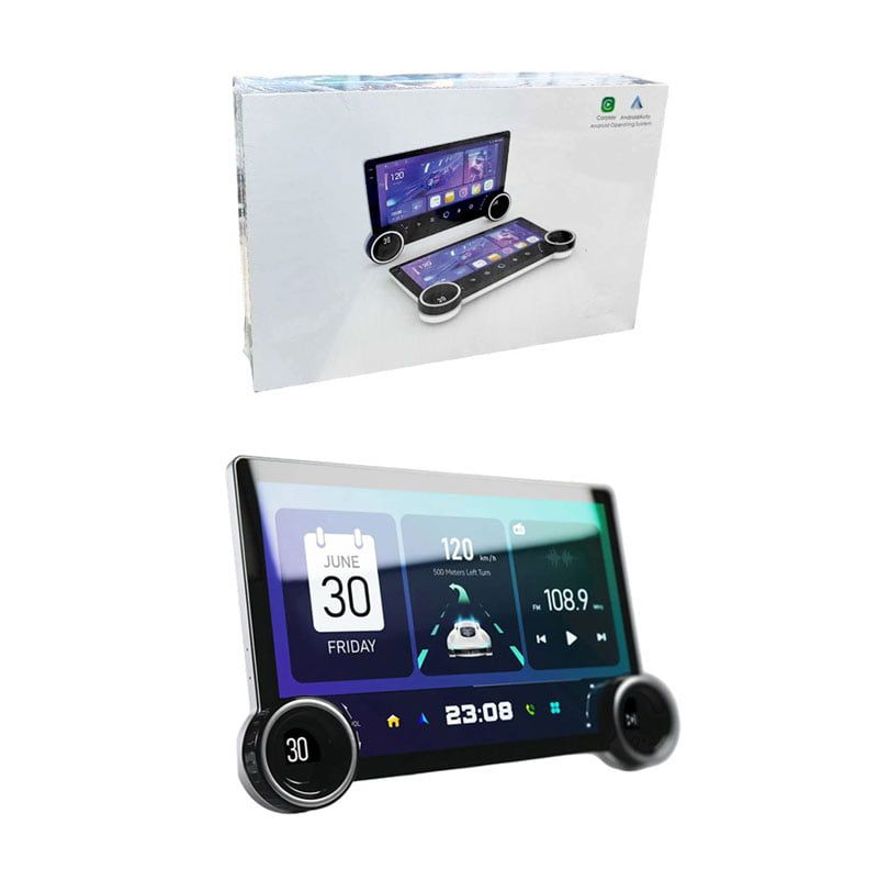 Οθόνη αυτοκινήτου monitor 10.1'' Διπλό κουμπί 4+64G AHD A100 Android - Carplay Android Operating System OEM