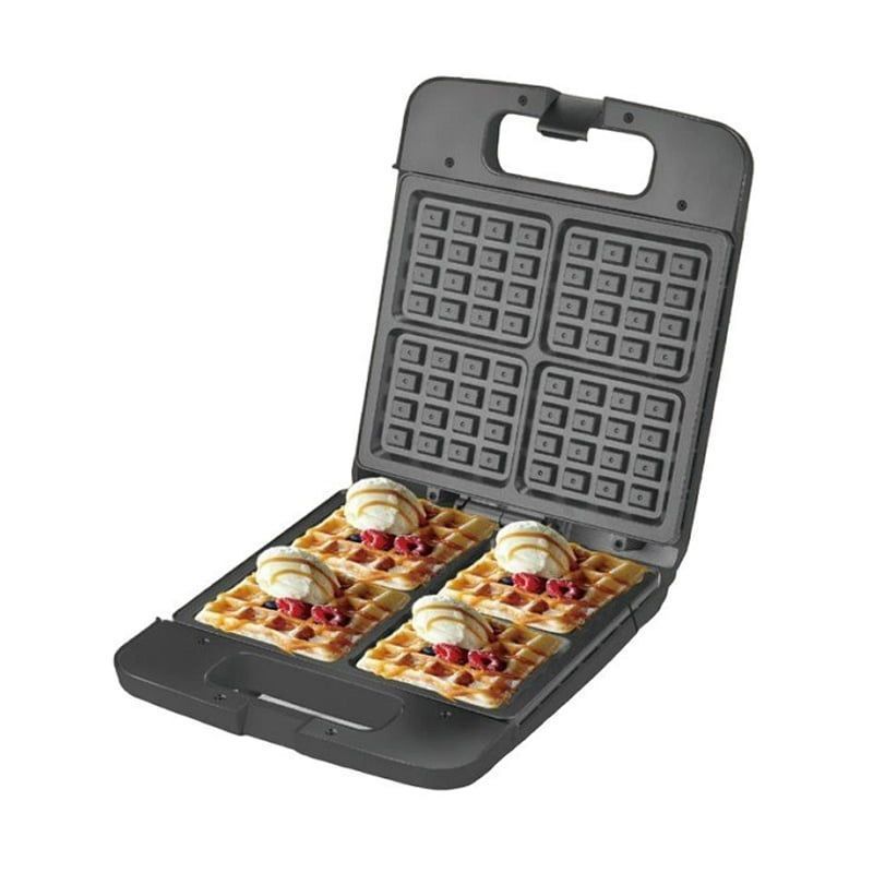 RAF Βαφλιέρα 4 Θέσεων για Βαφλάκια 1400W R.521 - Waffle Maker RAF