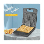 RAF Βαφλιέρα 4 Θέσεων για Βαφλάκια 1400W R.521 - Waffle Maker RAF