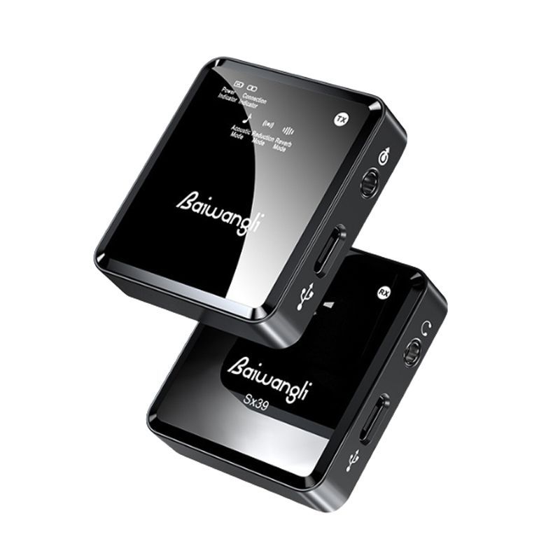 Baiwangli Ασύρματο μικρόφωνο Type-C SX39 - Wireless Microphone HiFi Audio 2.4G Baiwangli