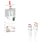 Wisdomup Καλώδιο Φόρτισης USB σε Type-C 3A Ταχείας Φόρτισης SJX-37T - USB to Type-C Fast Charging Cable OEM