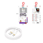 Wisdomup Καλώδιο Φόρτισης και Δεδομένων USB σε Type-C 3A SJX-35T - USB to Type-C Fast Charging Data Cable 3A OEM