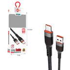 Wisdomup Καλώδιο Φόρτισης USB σε Micro USB Ταχείας Φόρτισης SJX-38T - USB to Micro USB Fast Charging Cable OEM