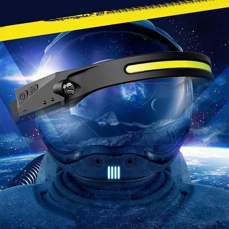Επαναφορτιζόμενος USB φακός κεφαλής LED - All prespectives induction headlamp OEM
