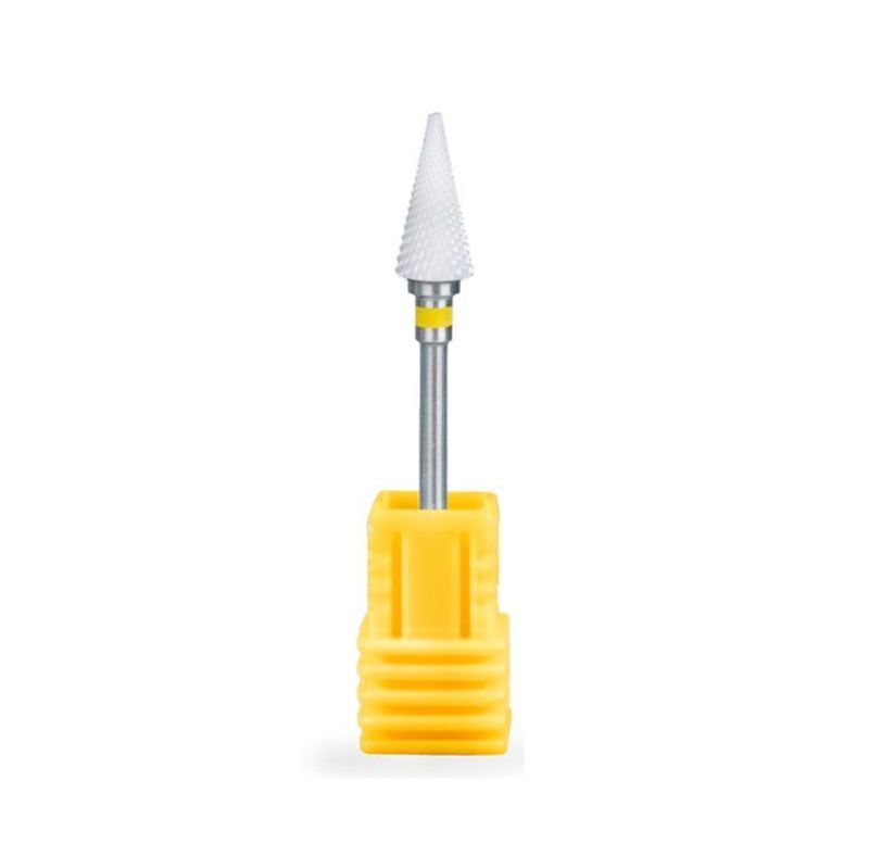 Κεραμικό φρεζάκι κίτρινο Α19 - Ceramic nail drill bit OEM