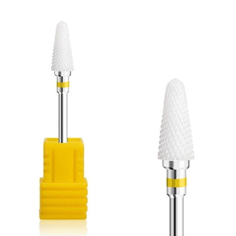 Κεραμικό φρεζάκι κίτρινο Α2 - Ceramic nail drill bit OEM