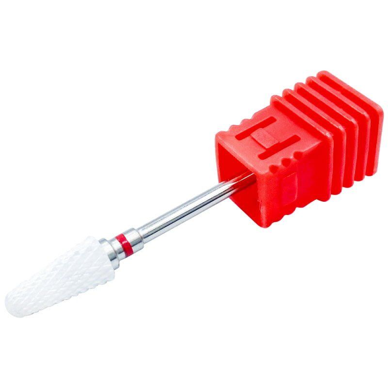 Κεραμικό φρεζάκι κόκκινο Α3 - Ceramic nail drill bit OEM