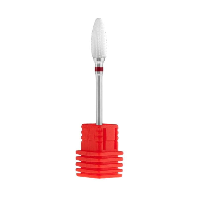 Κεραμικό φρεζάκι κόκκινο Α6 - Ceramic nail drill bit OEM
