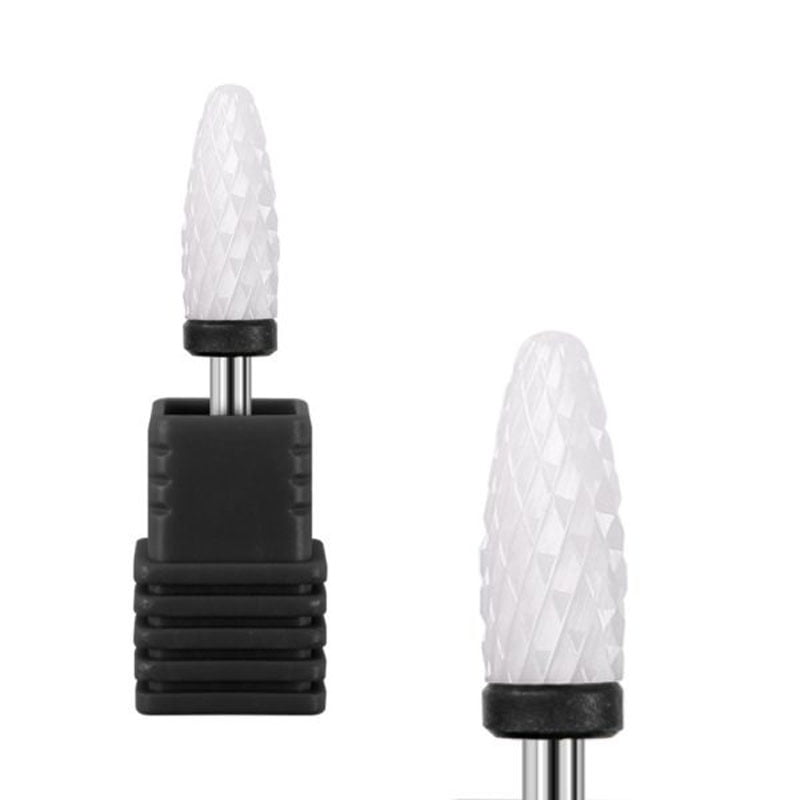 Κεραμικό φρεζάκι μαύρο Α8 - Ceramic nail drill bit OEM
