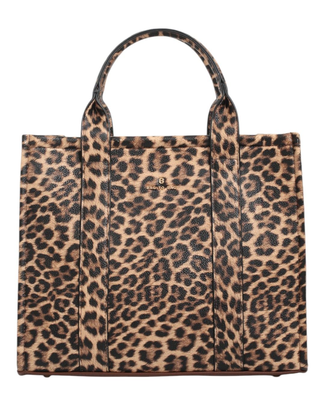 Τσάντα χειρός WH2502 - Animal Print