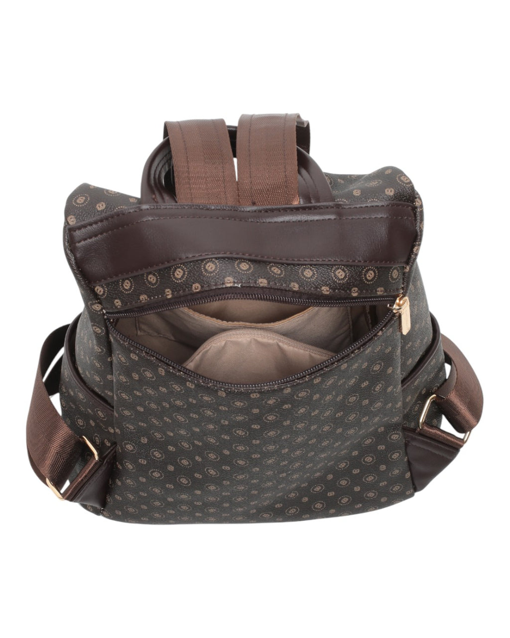 Τσάντα Πλάτης KX-2501 - Σκούρο Καφέ BAG TO BAG