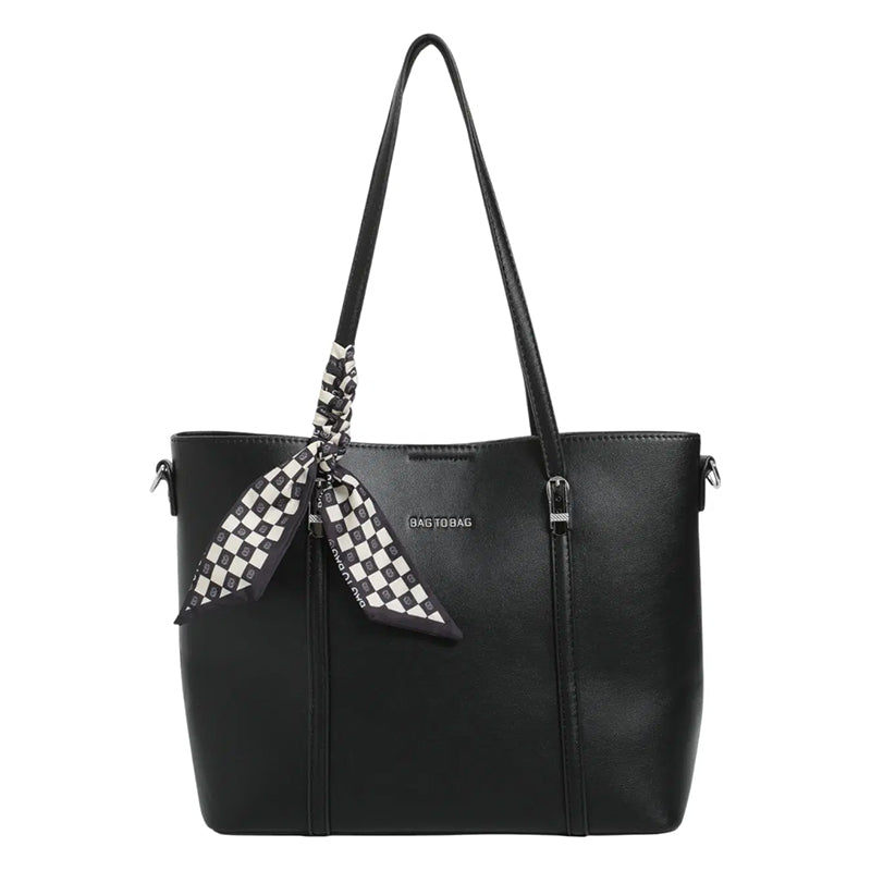 Γυναικεία τσάντα ώμου Μαύρο BAG TO BAG