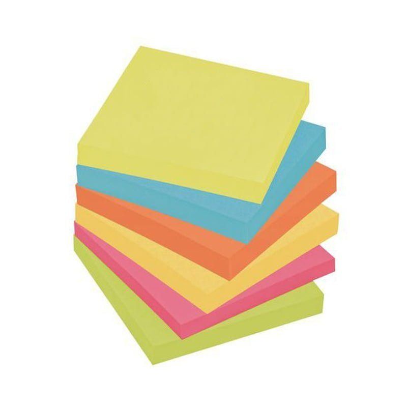 Αυτοκόλλητα Χαρτάκια Post It 75x75mm 12τεμ - Self-adhesive & removable stick notes OEM