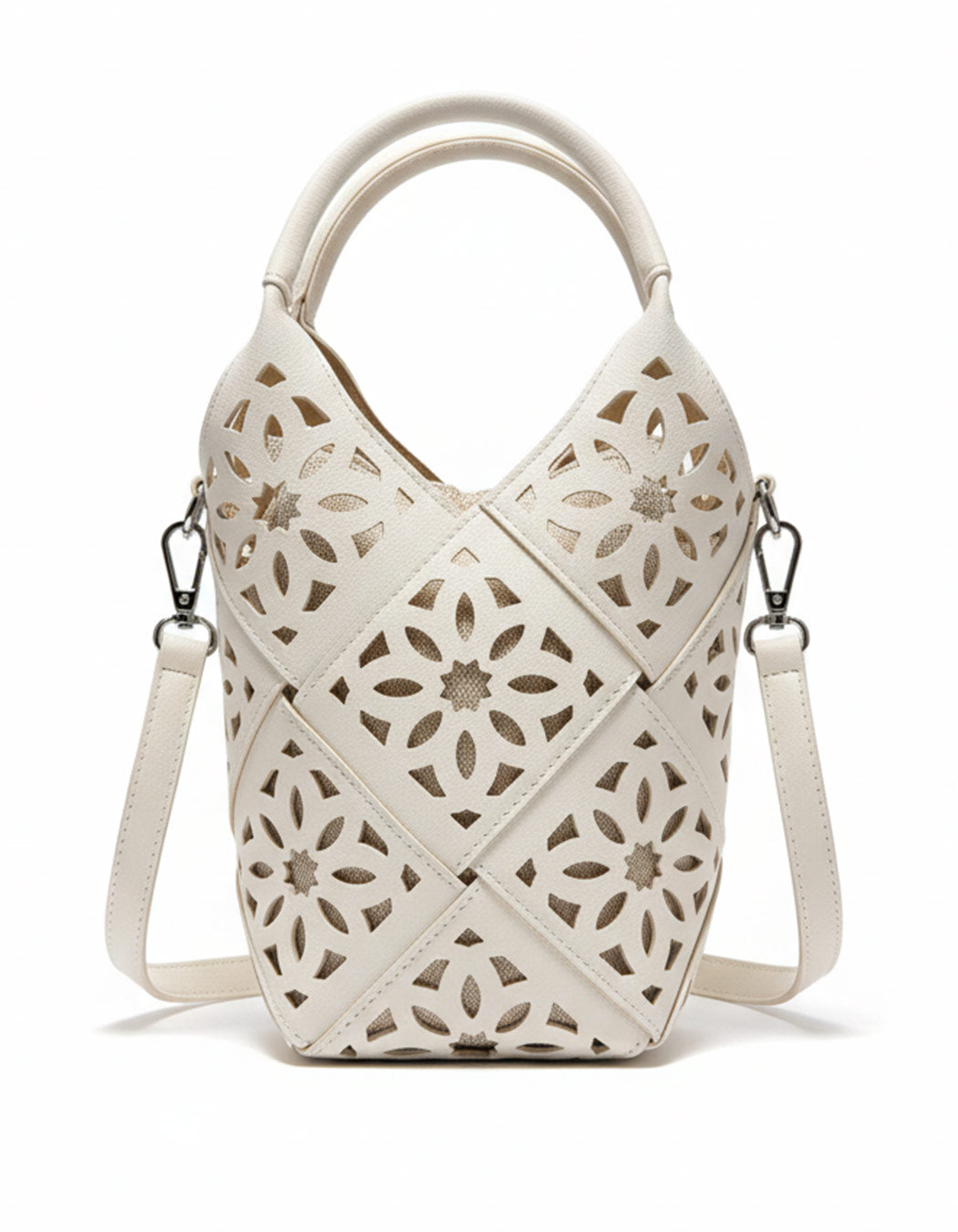 Τσάντα χειρός XQ-652 - Ασπρο BAG TO BAG