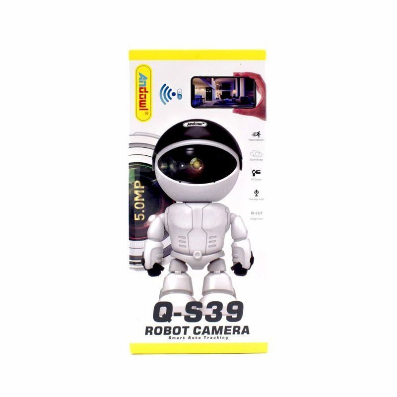 Andowl IP Κάμερα σε Σχήμα Ρομπότ 360º WiFi Android/iOS με Νυχτερινή Λήψη Q-S39 - Robot camera ANDOWL