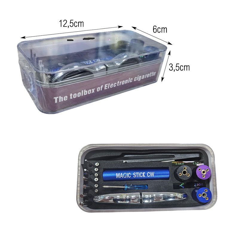 Σετ Εργαλείων για Ηλεκτρονικό Τσιγάρο - Electronic Cigarette Toolbox OEM