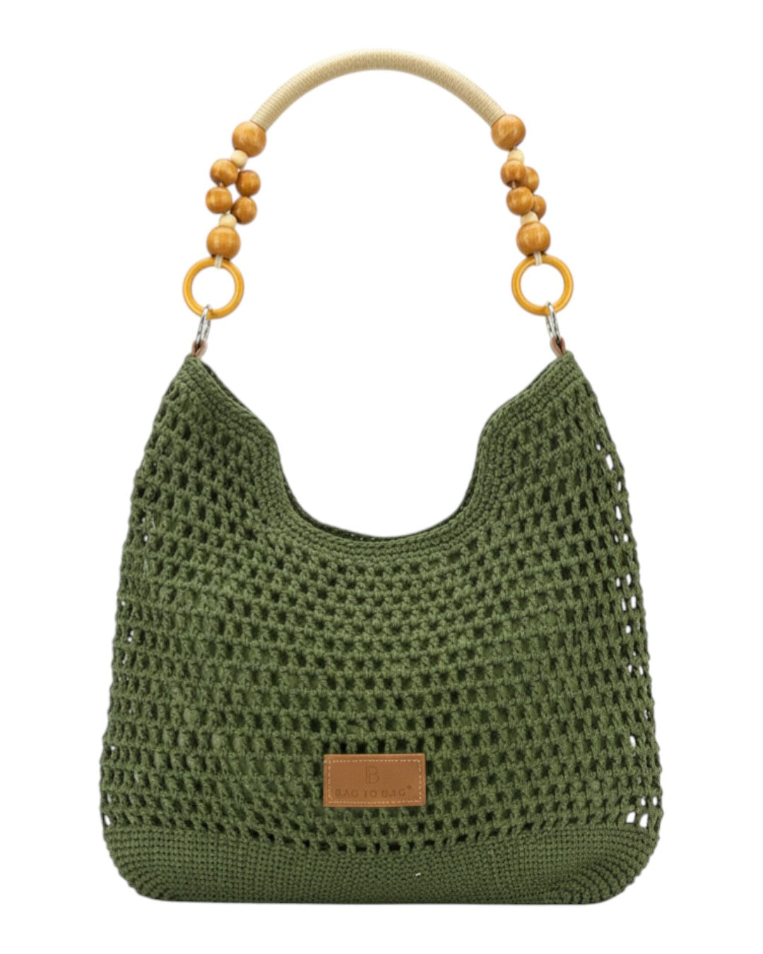 Τσάντα ώμου XY-2657 - Πράσινο BAG TO BAG