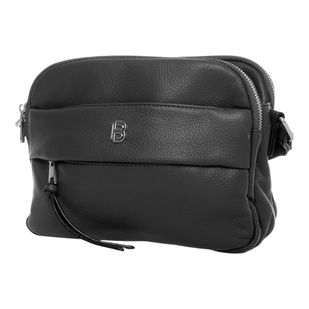 Τσάντα χιαστί WH8036 - μαύρο BAG TO BAG