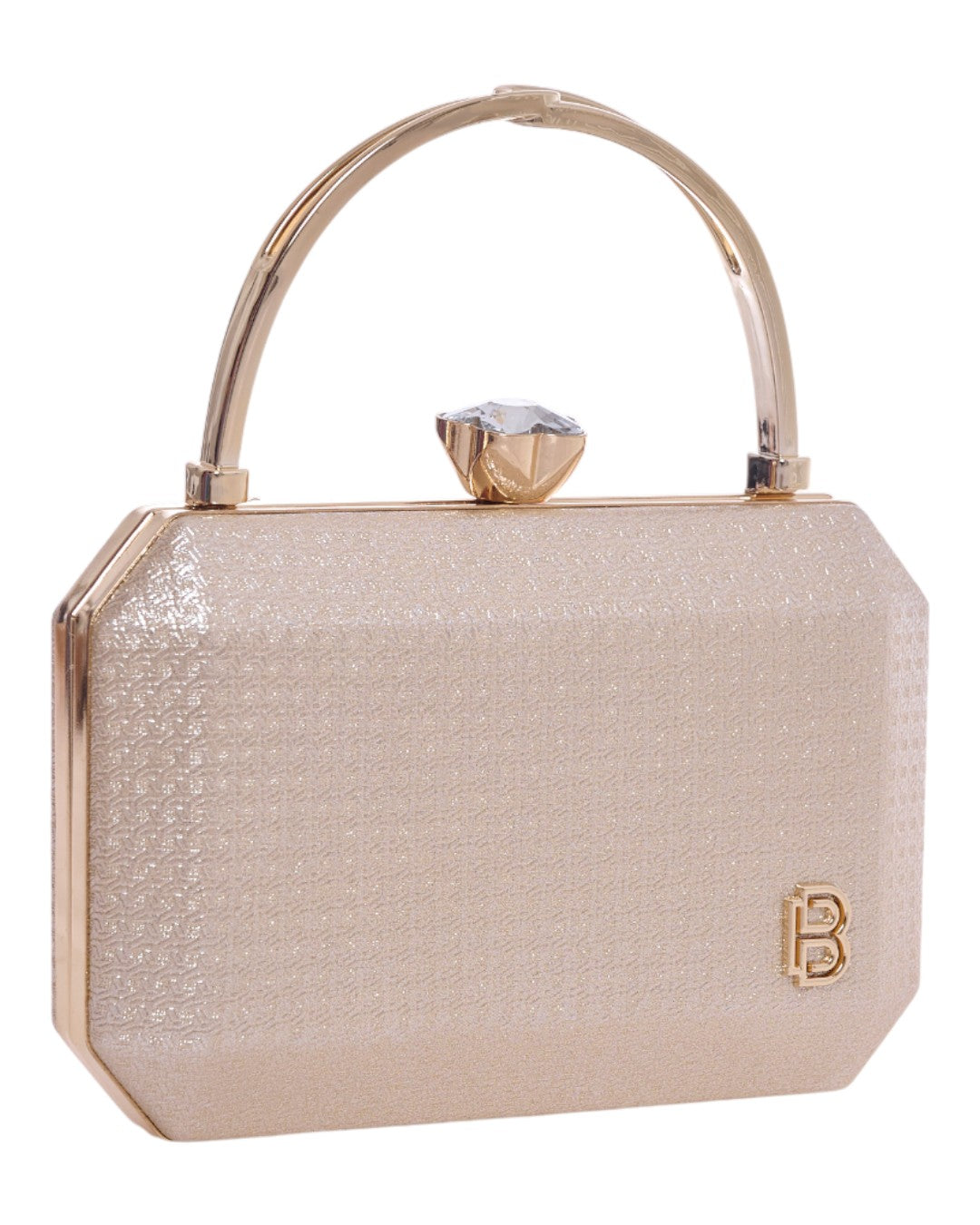 Τσάντα φάκελος clutch CK-6073 - Χρυσό