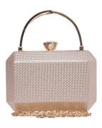 Τσάντα φάκελος clutch CK-6073 - Χρυσό