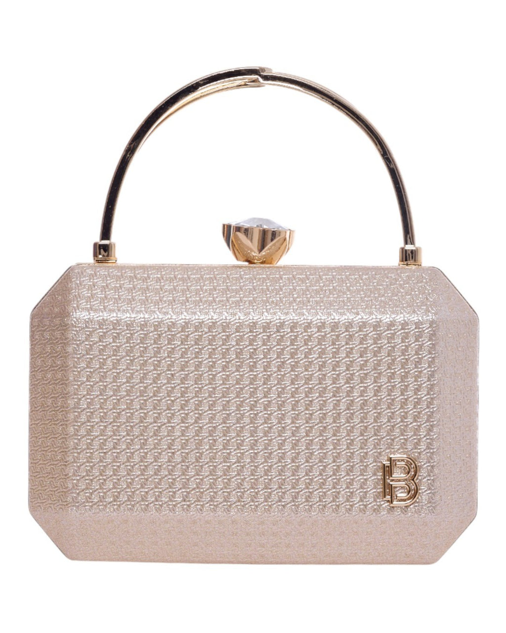 Τσάντα φάκελος clutch CK-6073 - Σαμπανιζέ