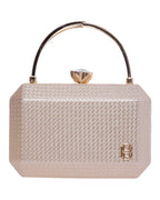 Τσάντα φάκελος clutch CK-6073 - Σαμπανιζέ