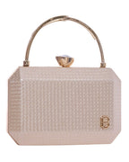 Τσάντα φάκελος clutch CK-6073 - Σαμπανιζέ