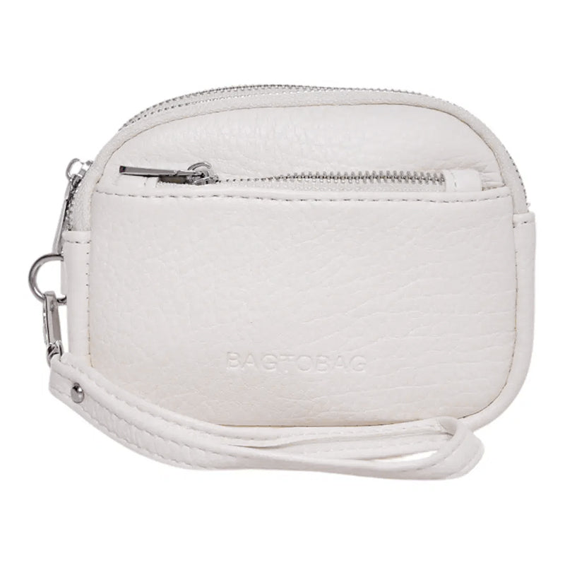 Πορτοφολάκι με 3 θήκες Λευκό BAG TO BAG