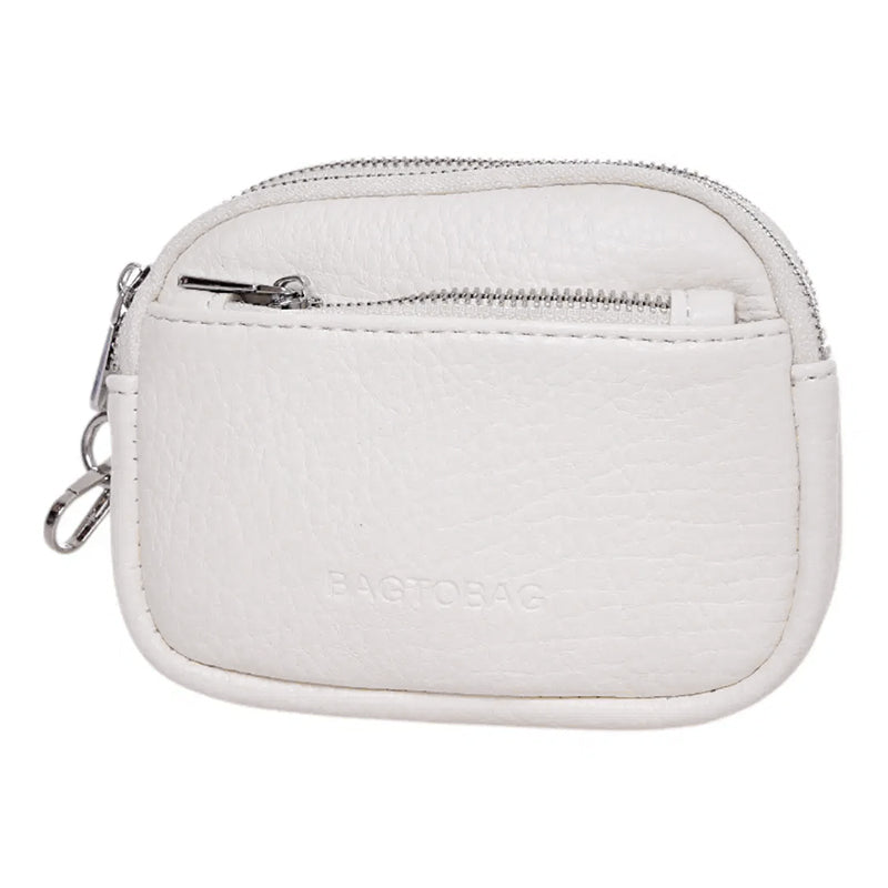 Πορτοφολάκι με 3 θήκες Λευκό BAG TO BAG