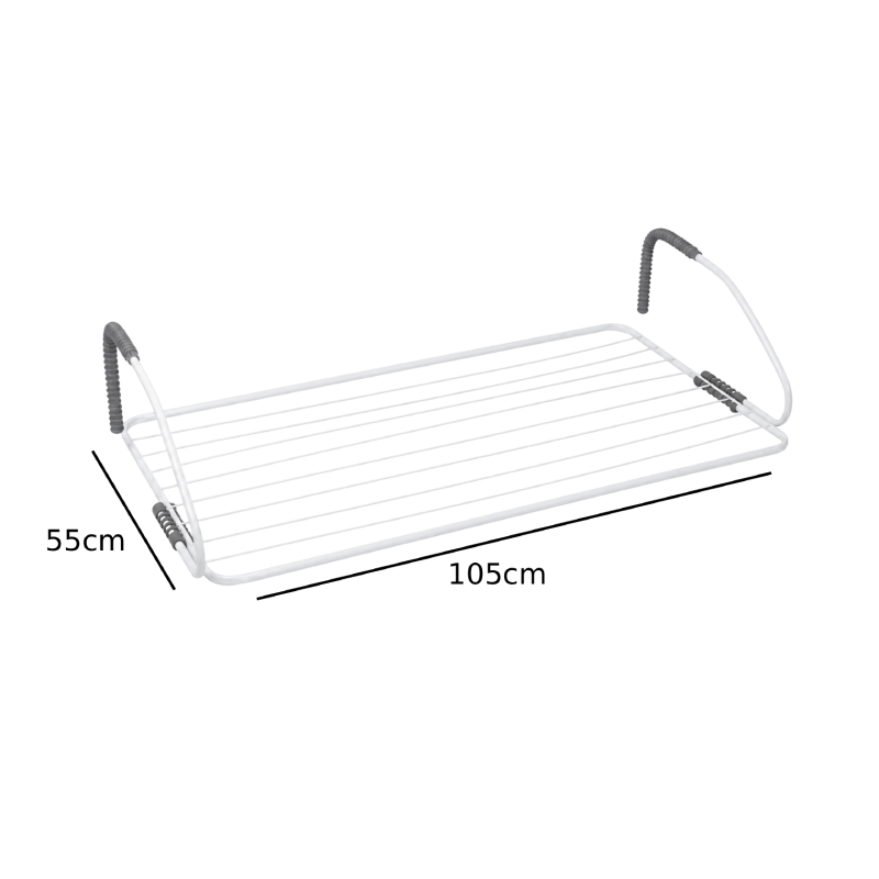 Sidirela Απλώστρα Καλοριφέρ 105cm E-0008 - Drying Rack Radiator OEM