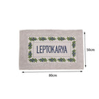 Βαμβακερό πατάκι μπάνιου 50x80cm LEPTOKARYA- Bathroom mat OEM