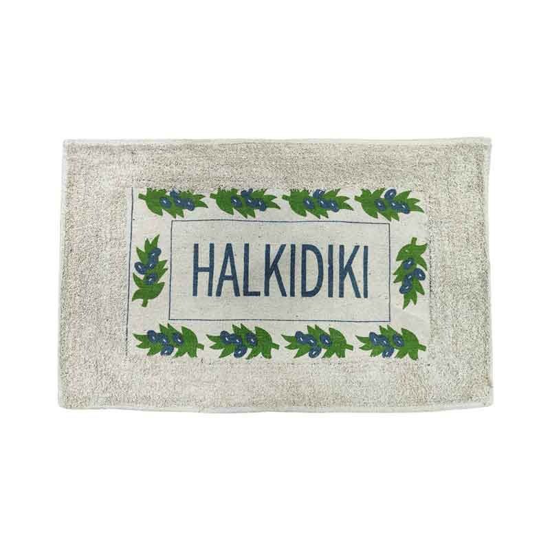 Βαμβακερό πατάκι μπάνιου 50x80cm Halkidiki- Bathroom mat OEM