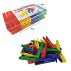 Πλαστικά Μανταλάκια 10cm 24τμχ - Clothes pegs OEM