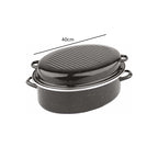 Sidirela Γάστρα Οβάλ "Premium" ΝΟ38 38x27cm- Sidirela oval roaster OEM