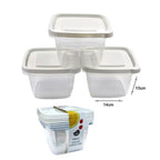 Sidirela Δοχείο τροφίμων ECO FRESH 1360ml σετ 3τμχ - Food saver 3pcs SIDIRELA