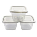 Sidirela Δοχείο τροφίμων ECO FRESH 1360ml σετ 3τμχ - Food saver 3pcs SIDIRELA