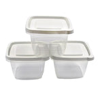Sidirela Δοχείο τροφίμων ECO FRESH 1360ml σετ 3τμχ - Food saver 3pcs SIDIRELA