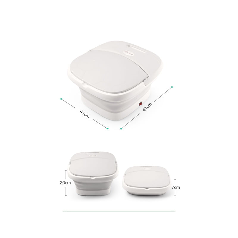 Πτυσσόμενη λεκάνη SPA - Ποδόλουτρο SQ-806 - Folding foot bath - Γκρι OEM