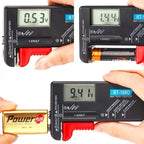 BT-168D Ψηφιακός μετρητής μπαταρίας Battery Tester με Πτυσσόμενη Υποδοχή OEM