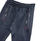 Ανδρική φόρμα παντελόνια fleece με λάστιχο Μπλε ANSIN
